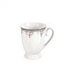 Puodelis porcelianinis DIANA 300 ml baltas Ambition 62950