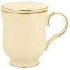 Bikuvalt DUO Porceliano puodelis su sieteliu ir dangteliu 450ml,Clark