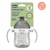 Chicco Puodelis su twardym ustnikiem 200ml pilka 6m+