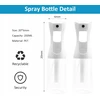 PURKŠKIMO BUTELAS 2X 200 ml PURKŠTUVO SKAIČIAUS PLASTIKO ESTETIKA