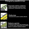 Purškiami markiravimo fluorescenciniai dažai COLORMARK SPOTMARKER, raudonos sp., 500 ml