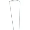 Pusapvalė atrama augalams H100cm W40cm/D5-5.2mm metalinė/žalias