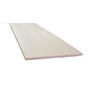 PVC apdailos juosta J040-01-50, pieno sp., 40 mm, 1m