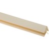 PVC dailylentės išorinis kampas 143 (302, 318), 3 m ilgio