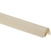 PVC dailylentės vidinis kampas 102 (310), 3 m ilgio