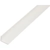 Cezar PVC kampinis profiliuotis W-PC-K1515-101-275, baltos sp., 2750 x 15 x 15 mm