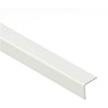 Cezar PVC kampinis profiliuotis W-PC-K1515-101-275, baltos sp., 2750 x 15 x 15 mm