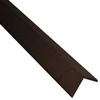 PVC kampinis profiliuotis W-PC-K4040-111-275, mahony sp., 2750 x 40 x 40 mm
