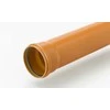 PVC lauko kanalizacijos alkūnė WAVIN DN110, 45°