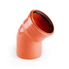 PVC lauko kanalizacijos trišakis PIPELIFE DN160 x 110 x 45°