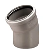 PVC vidaus kanalizacijos alkūnė WAVIN, DN50, 30°