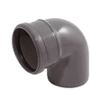 PVC vidaus kanalizacijos alkūnė WAVIN, DN50, 88°