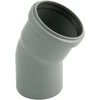PVC vidaus kanalizacijos alkūnė WAVIN, DN50, 67°