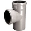 PVC vidaus kanalizacijos trišakis WAVIN, DN110 x 50 x 88°