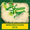 QBI Blokai - Mantis statybiniai blokeliai Vabzdžiai 167 vnt