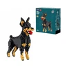 Qbi Doberman (mažas) konstravimo kaladėlės, 957 detalės