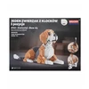 QBI Dog Beagle konstrukcija blokuoja 3in1 įvairias pozas, 1025 elementus
