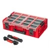 Q-Brick QBRICK ONE smulkmenų dėtuvė 2XL 2.0 Raudonas + adapteris (2 vnt.)