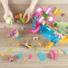 QMAN BLOCKS VANDENS PARKAS AQUAPARK LĖLIŲ NAMAS BLOKŲ RINKINYS DOVANA 828 vnt.