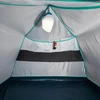 Quechua 3-AMENIŲ KEMPINGO PALAPINĖ MH100, TURISTINĖ, ATLIEKA VANDENIUI, LENGVAS SURENKAMA