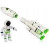 Qulki Kosmoso raketa Kosmoso kosmonautų garso šviesa dūmai rūko garai