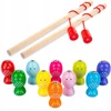 Qulki PAGAUK KIRMĄ MAGNETINĮ MEDINĮ ŽAIDIMĄ KATĖ PAGAUK ŽUVĘ MONTESSORI