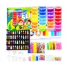 R2 CREATIVE SLIME LARGE XXL RINKINYS – 28 GLITTER PUTYS GABALĖLIAI 5+
