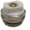 Radiatoriaus nuorintojas 1/2", nikeliuotas, NU46116