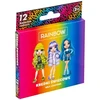 Rainbow High vaško kreidelės Astra, 12 spalvų vaikams
