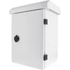 Rakinama sieninė spinta DELTACO 250x240x350mm, IP55, balta / CB-2535