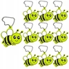 Raktų pakabukas Raktų pakabukas Reflector Gadget Reflector Bee Pakabukas 10vnt LUMI