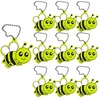 Raktų pakabukas Raktų pakabukas Reflector Gadget Reflector Bee Pakabukas 10vnt LUMI