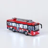 Ramiz Didelis Troleibusas Miesto Autobusas Žaislinis Garso Šviesos Atidarymo Durys 29cm