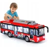 Ramiz Didelis Troleibusas Miesto Autobusas Žaislinis Garso Šviesos Atidarymo Durys 29cm