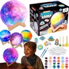 Ramiz Naktinė lempa KSIĘŻYC 3D KULA ŚWIECĄCA MOON LED GIPSOWE Figūrėlės KOSMOS DIY