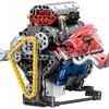 Ramiz Techninės konstrukcijos blokai Baterija varomas Motor 665 Movement Light modelis