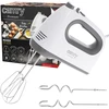 Rankinis maišytuvas 750W, 5 greičiai, Turbo, lėtas paleidimas, maišyklės 21cm Camry CR 4220w