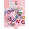 Rankų darbo dervos raktų pakabukų rinkinys – „pasidaryk pats“ rinkinys kūrybiniams amatams, 6 raktų pakabukai