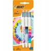 Rašikliai Bic 4 Colours Tie Dye, 3 vnt.