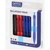 Rašikliai "Office Essentials" 10 dalių mėlynos ir raudonos spalvų rinkinys 58