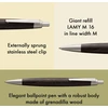 Rašiklis Lamy 2000 Blackwood – Klasika su modernumo dvelksmu