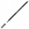 Rašiklis Stabilo Pen 68 metallic sidabrinis
