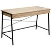 Rašomasis stalas HANNES 120x60xH76cm Rustic melaminas