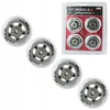 Ratukų rinkinys riedučiams Nils Extreme 76x24 mm, balti, 4 vnt.