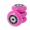 Ratukai riedučiams Nils Extreme, PU 64x24 mm 82A