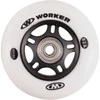 Ratukai riedučiams WORKER 70mm ABEC-5 Carbon