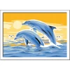 Ravensburger Creart vaikams: piešimo rinkinys su delfinais