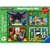 Ravensburger dėlionė 400 vienetų Minecraft Adventures 4x100
