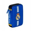 Real Madryt Astra Real Madrid Mėlyna penalas, dviejų skyrių, išskleidžiamas, be priedų