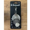 Refloactive ATŠSpindintysis pakabukas, sertifikuotas AGR LA LUMINOSITE, 3 vnt. žiedų raktų pakabukas